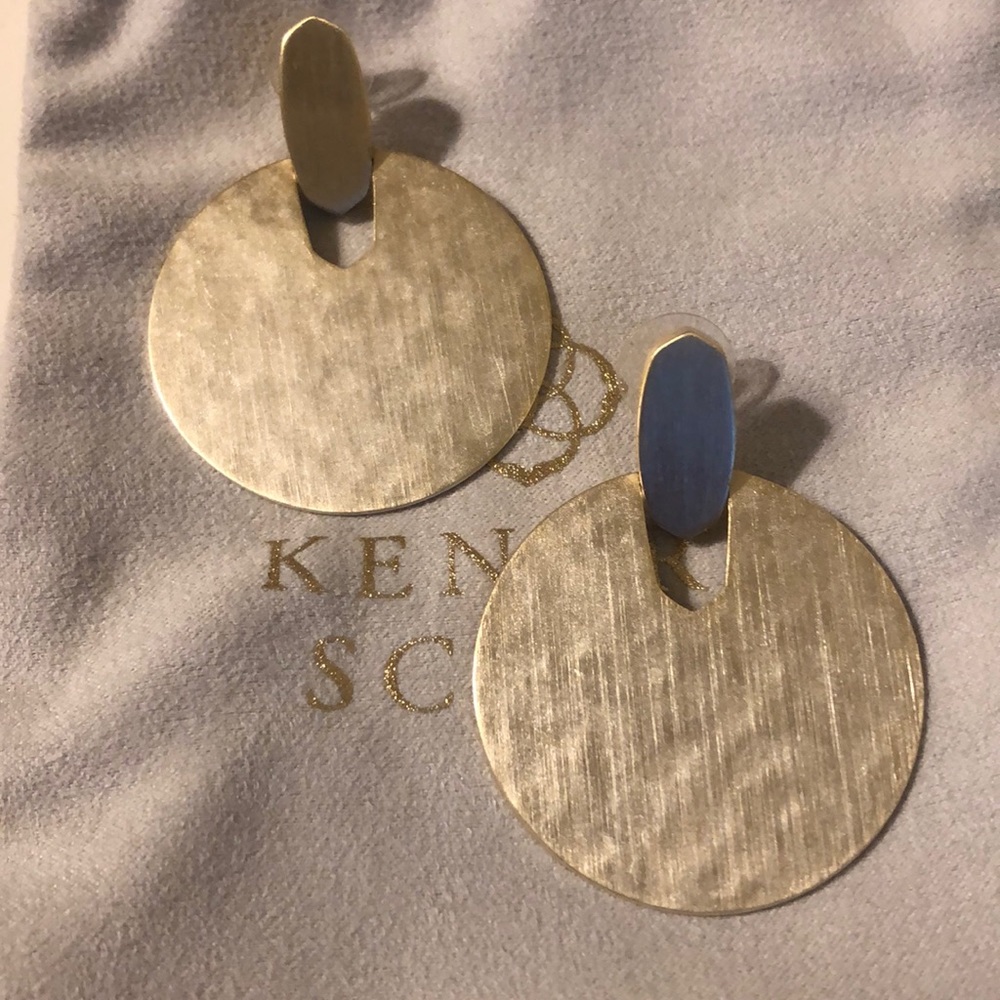 Kendra Scott Hammered Metal Didi Earring